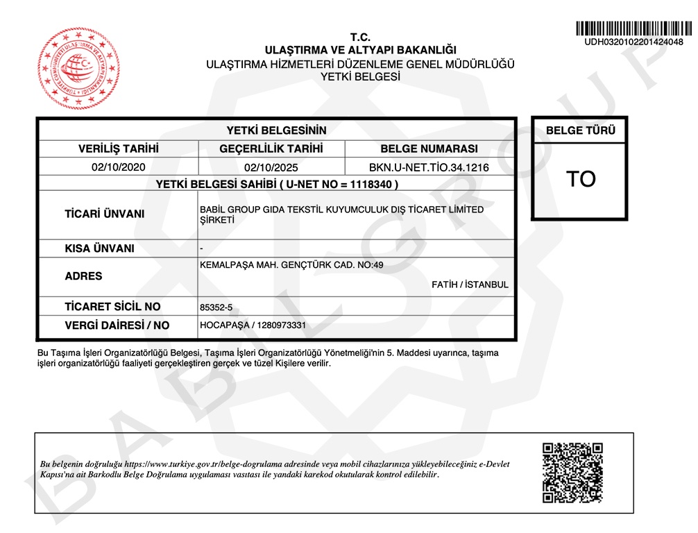 TİO Belgesi