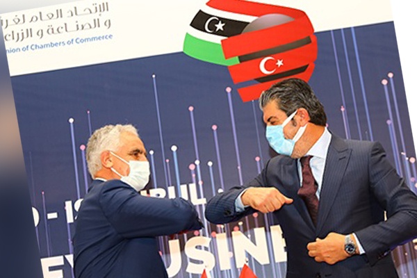 Libya'nın üst düzey iş adamları ve bürokratları iş birliği için Türkiye'de